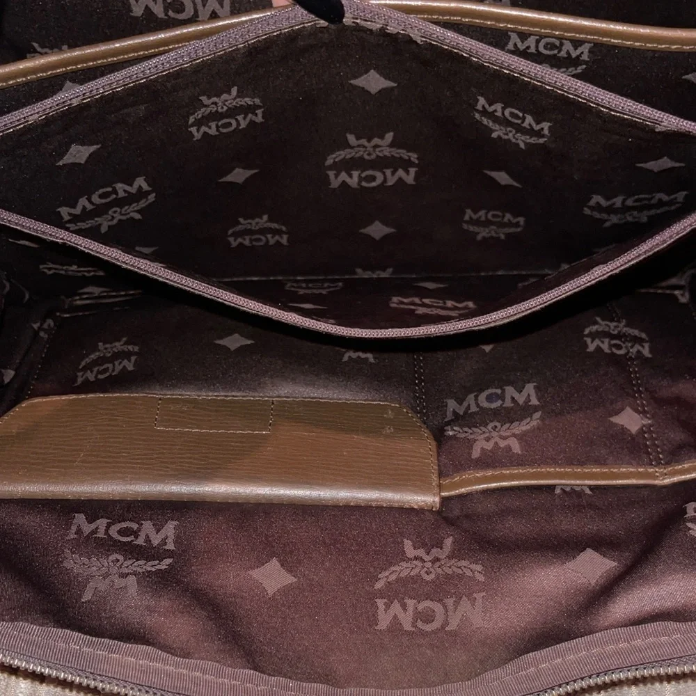 MCM Visetos 2Way Briefcase